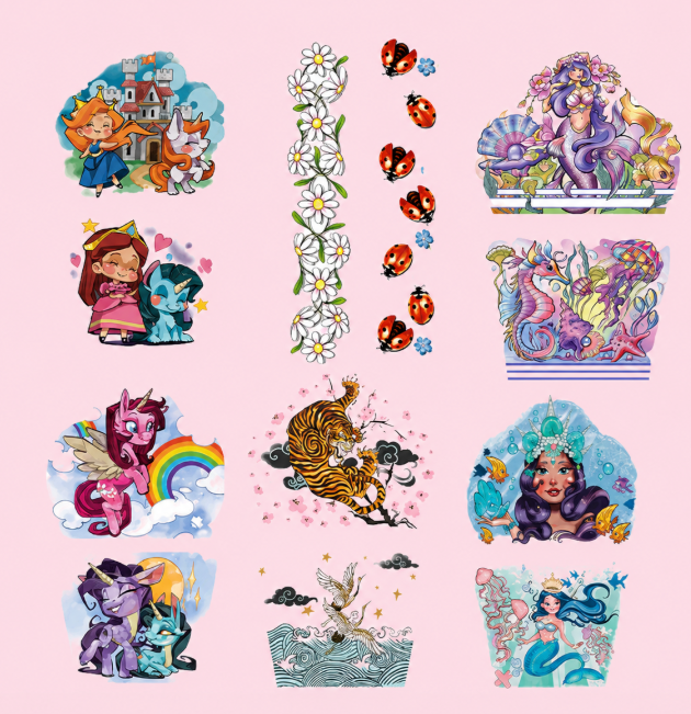 Temporary tattoo bundle deals for kids - save money on multiple sleeve designs