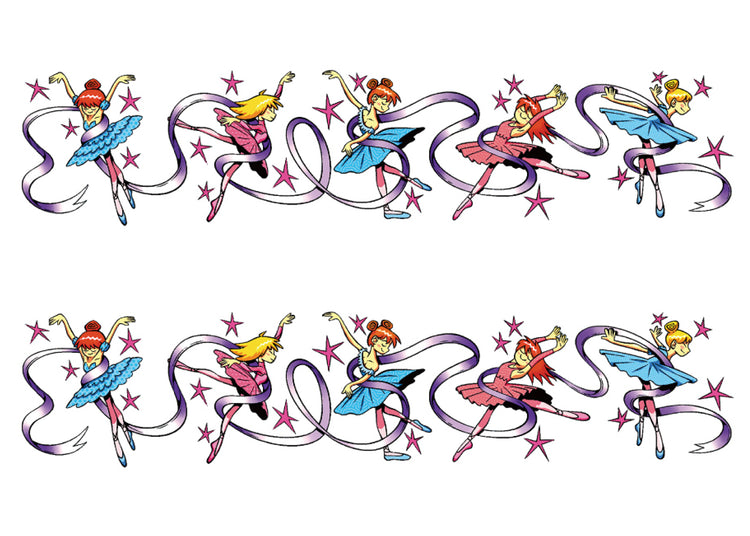 Ballet Beats Tattoo Band - ballet dance tattoo arm band temporary tattoo band full sleeve temporary tattoo for kids