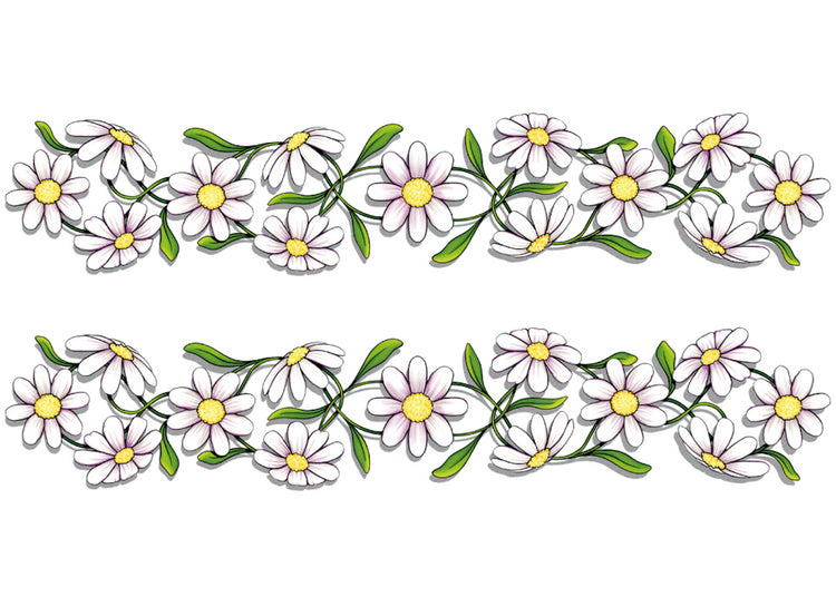 Daisy Chain Tattoo Band - full sleeve temporary tattoo for kids