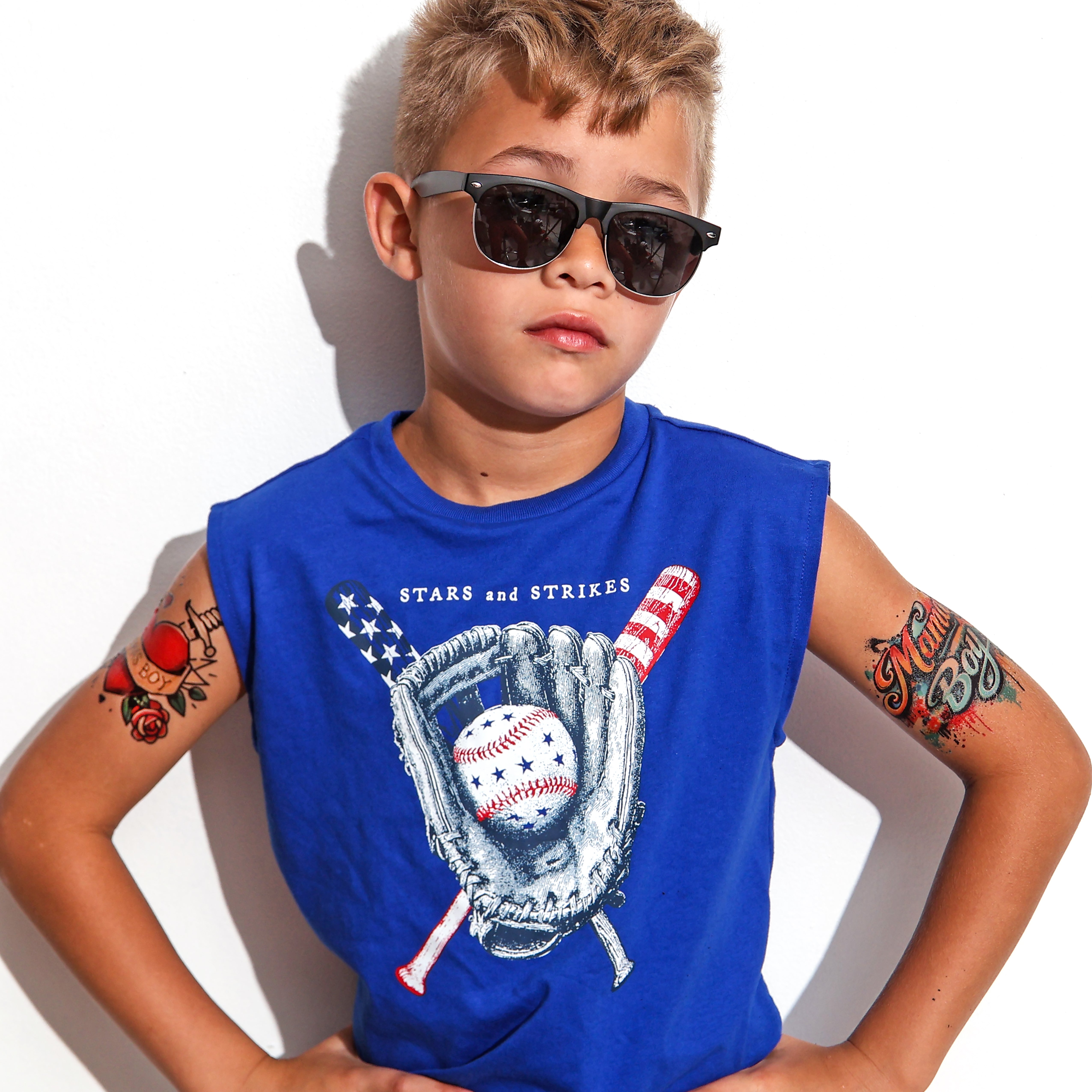 The Favorite Child Tattoo Sheet - Temporary Kids Tattoo Sheet - flash sheet Heart heart tattoo Hearts Kids temporary tattoo kids temporary tattoos patchwork tattoo sheet full sleeve temporary tattoo for kids