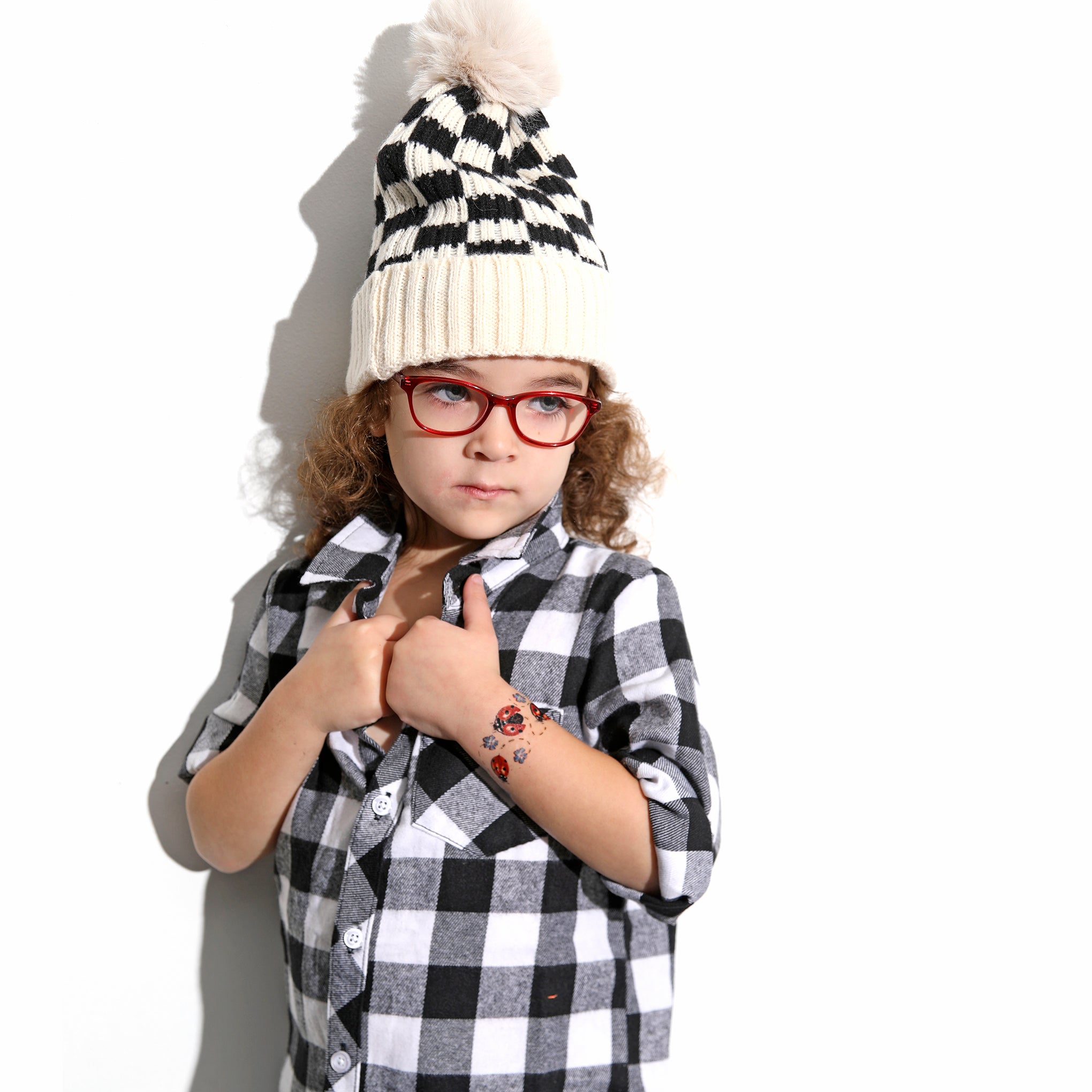 Ladybug Lane Tattoo Band - cute girl girls Girly Designs ladybug ladybugs temporary tattoo wrist full sleeve temporary tattoo for kids