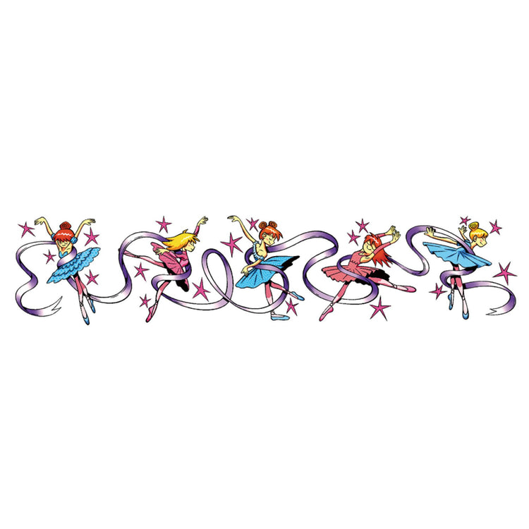 Ballet Beats - Temporary Kids Tattoo Band - band full sleeve temporary tattoo for kids