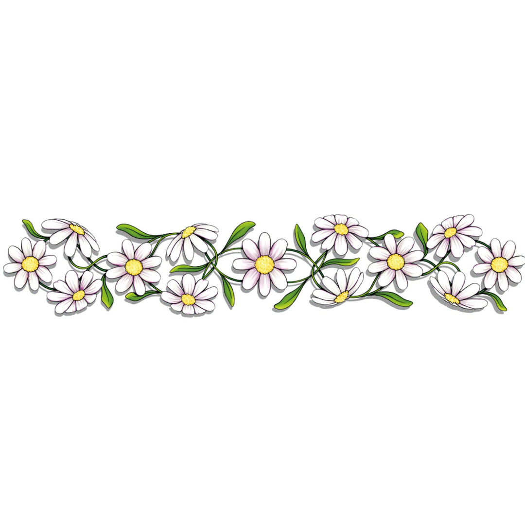 Daisy Chain Temporary Kids Tattoo Band - band full sleeve temporary tattoo for kids
