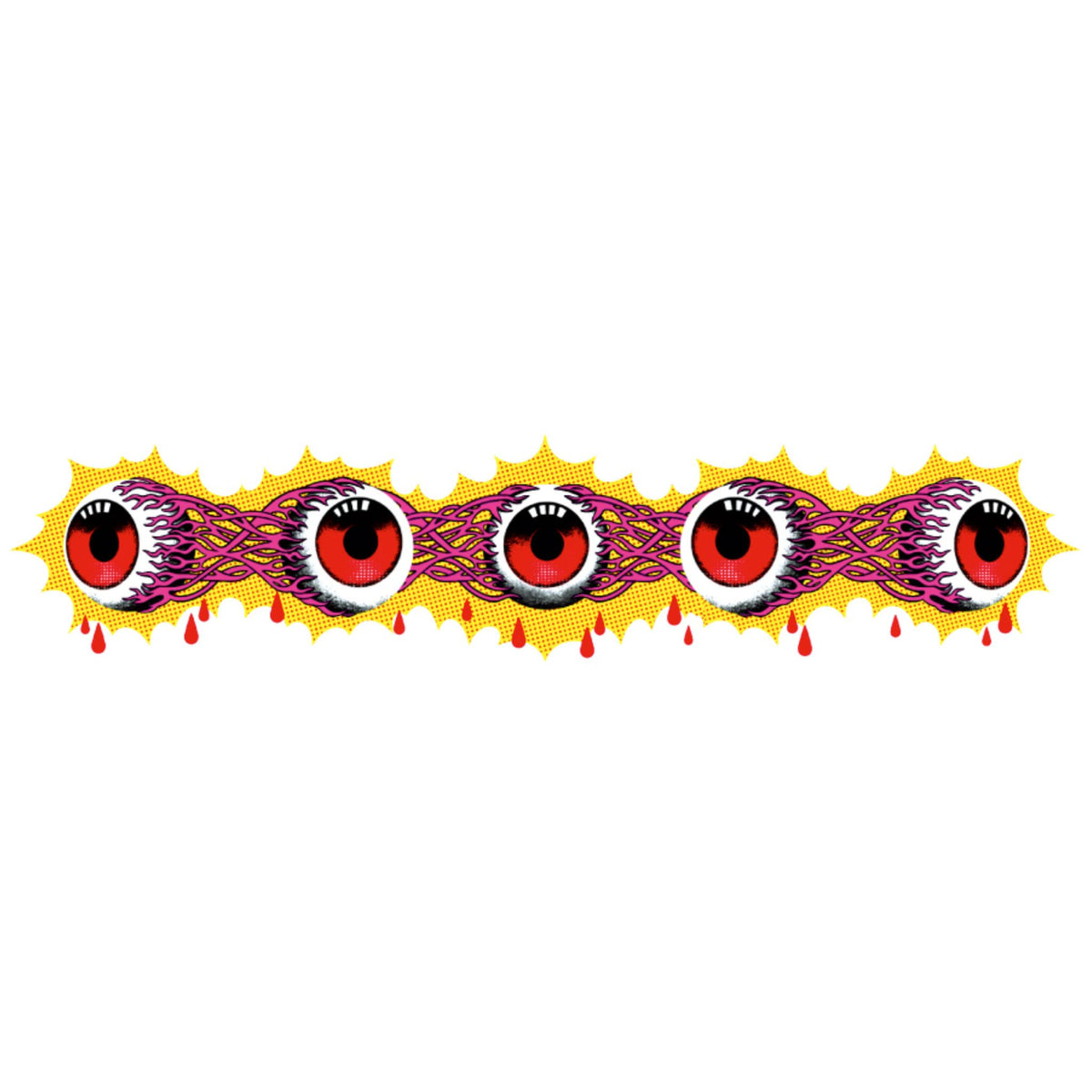 Eye-Scream - Temporary Kids Tattoo Band - band full sleeve temporary tattoo for kids