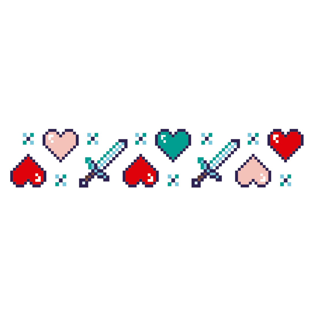 Heartcraft Temporary Kids Tattoo Band - band full sleeve temporary tattoo for kids