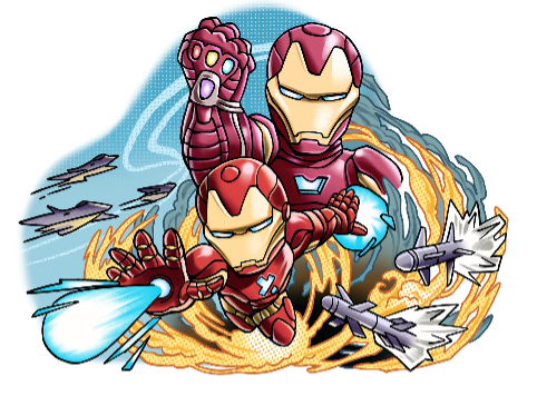 Iron-Ray Full Sleeve Tattoo - boy full sleeve Iron Man Marvel pop art super superhero temporary tattoo full sleeve temporary tattoo for kids