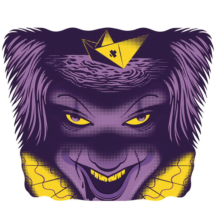 clown card sleeves Terror Zone M/L Ages 7-12