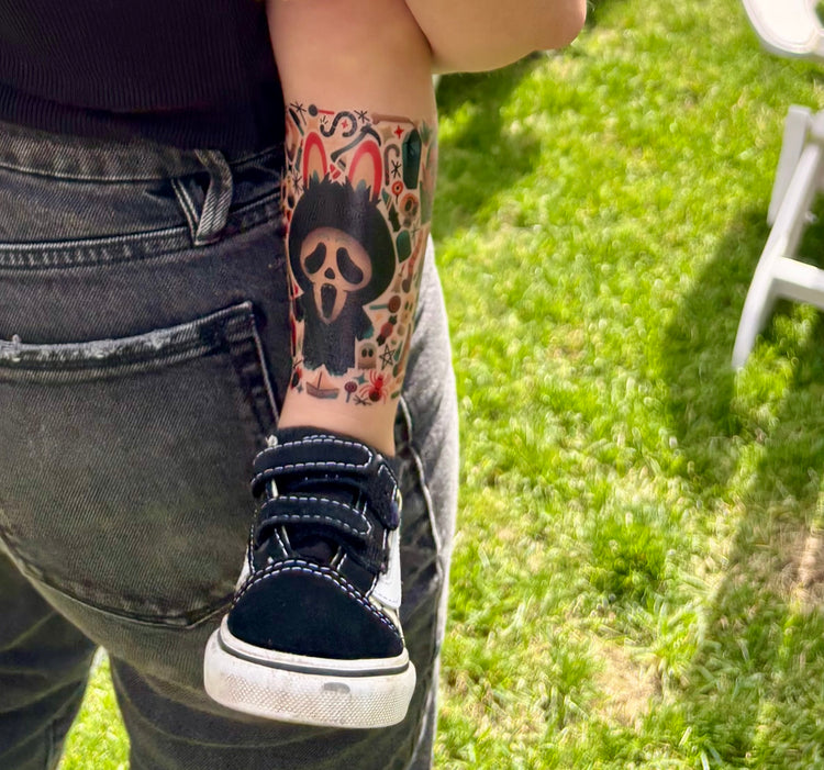 Wicked Cute Full Sleeve Tattoo - full sleeve full sleeve temporary tattoo for kids