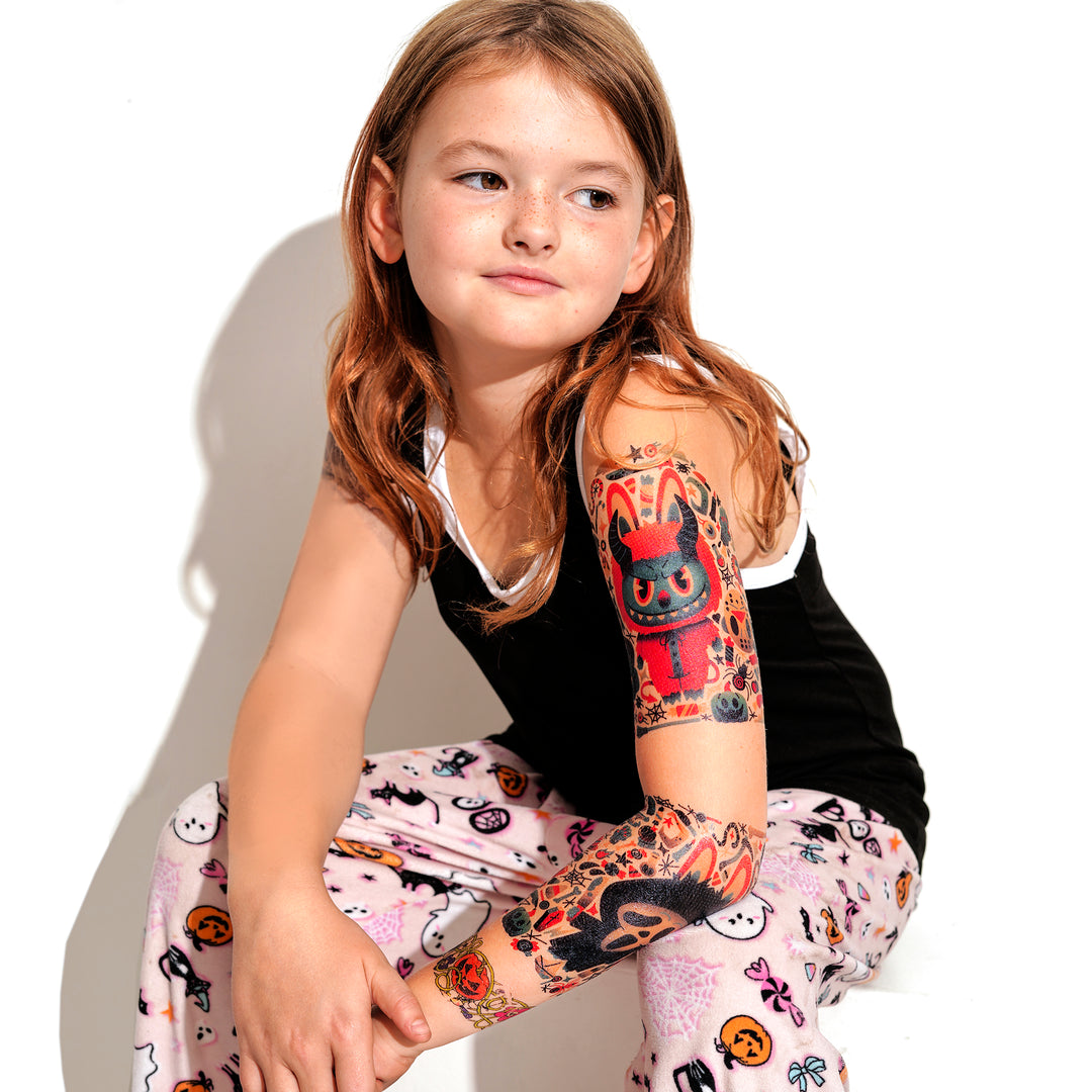 Wicked Cute Full Sleeve Tattoo - full sleeve full sleeve temporary tattoo for kids