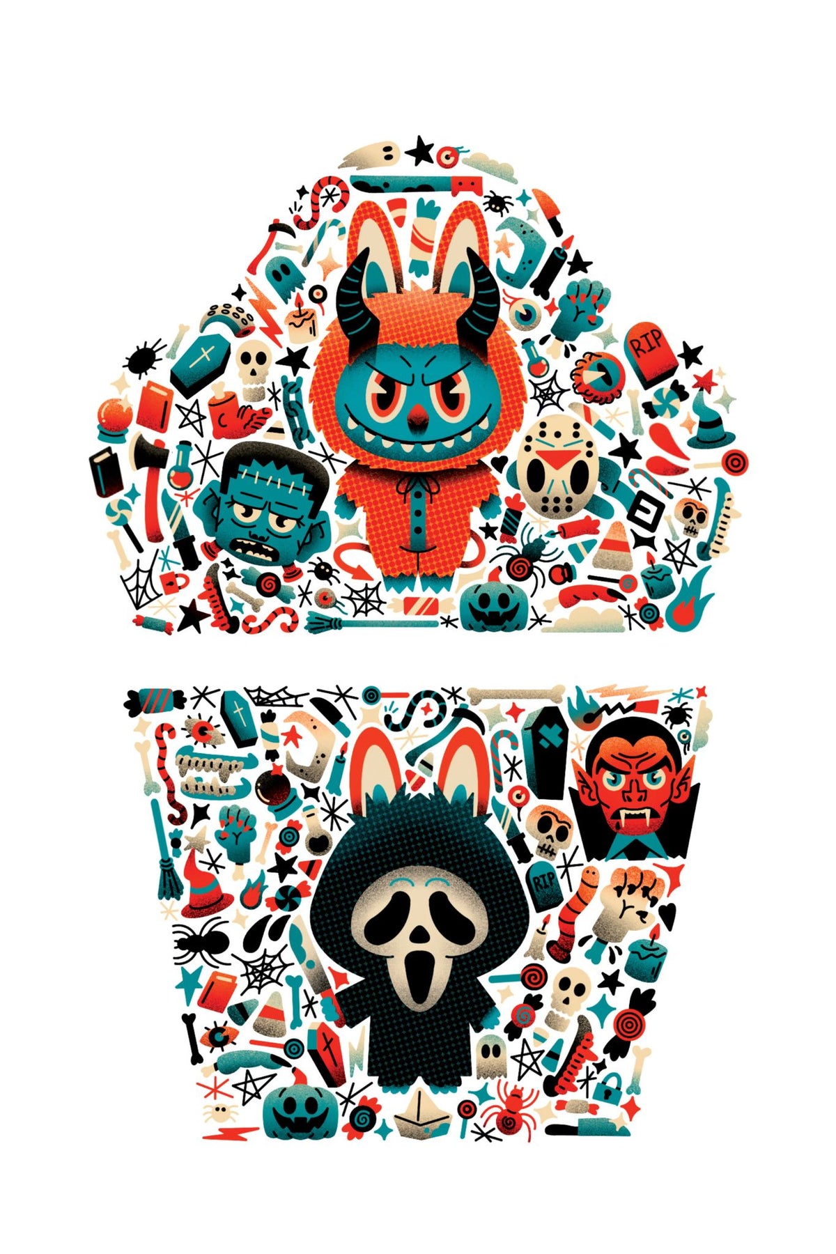 Wicked Cute Full Sleeve Tattoo - Temporary Kids Tattoo Sleeve - full sleeve full sleeve temporary tattoo for kids